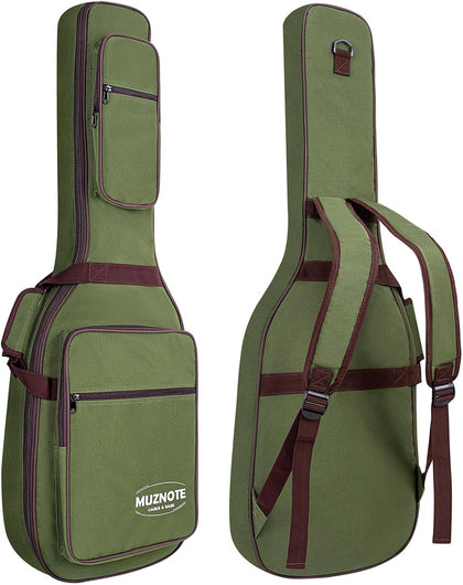 Electric Guitar Bag Electric Guitar Case Reinforced 0.45 In Thick Sponge Soft Padded Guitar Case with 4 Pockets