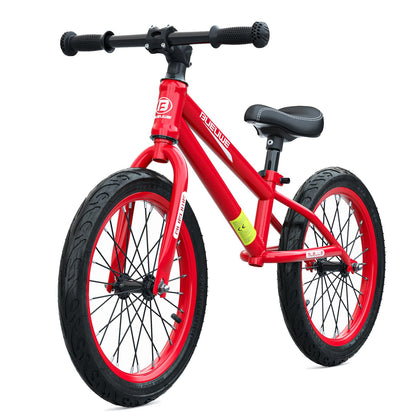 16 Inch Balance Bike for Big Kids Aged 4-8 Boys & Girls, Red