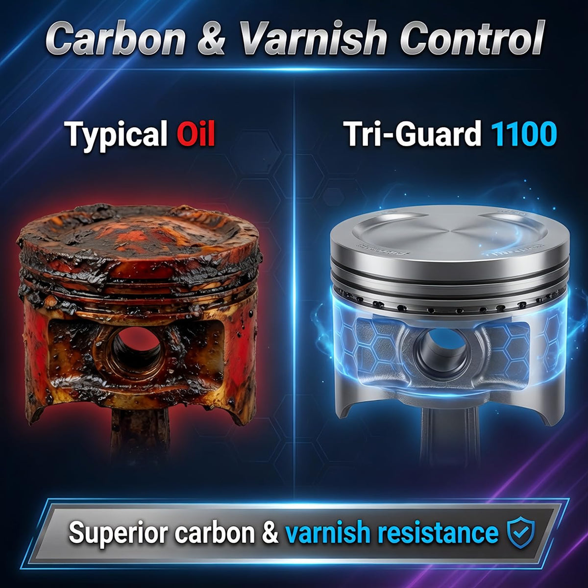 Tri-Guard 1100 Piston Air Compressor Oil ISO 100-2 Quart Pack