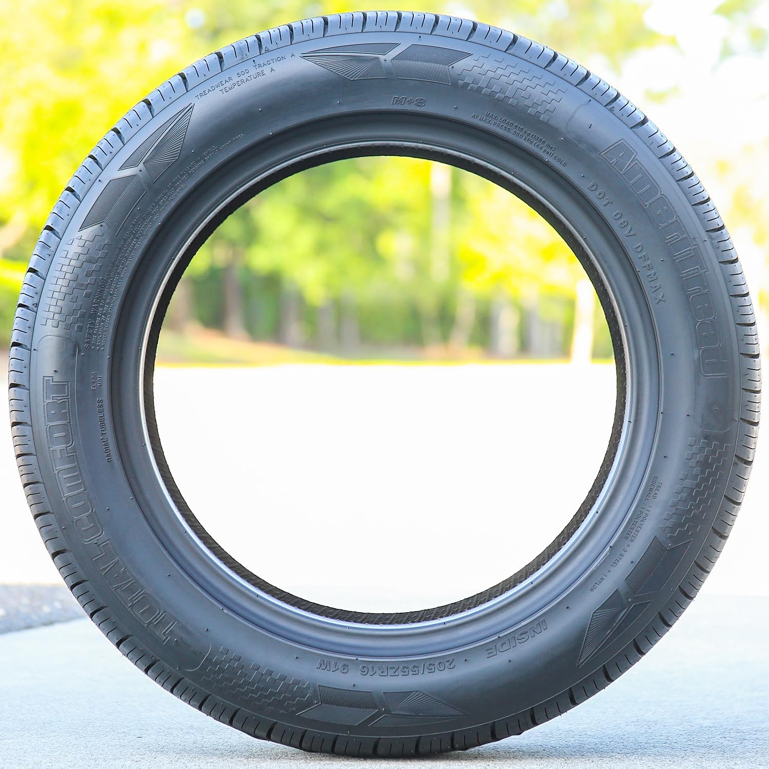 4 x Ameritread Total Comfort 205/55ZR16 91W SL All Season Tires | Passenger High Performance All Season Traction 91W