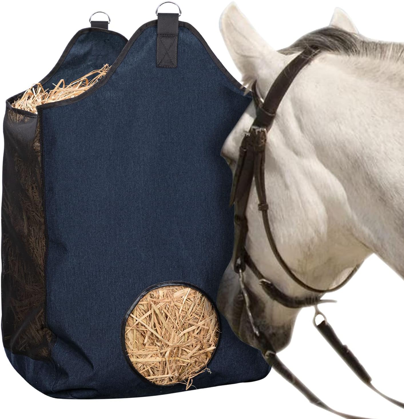 Hay Bags for Horse, Large Capacity Feeding Bag, Hay Nets