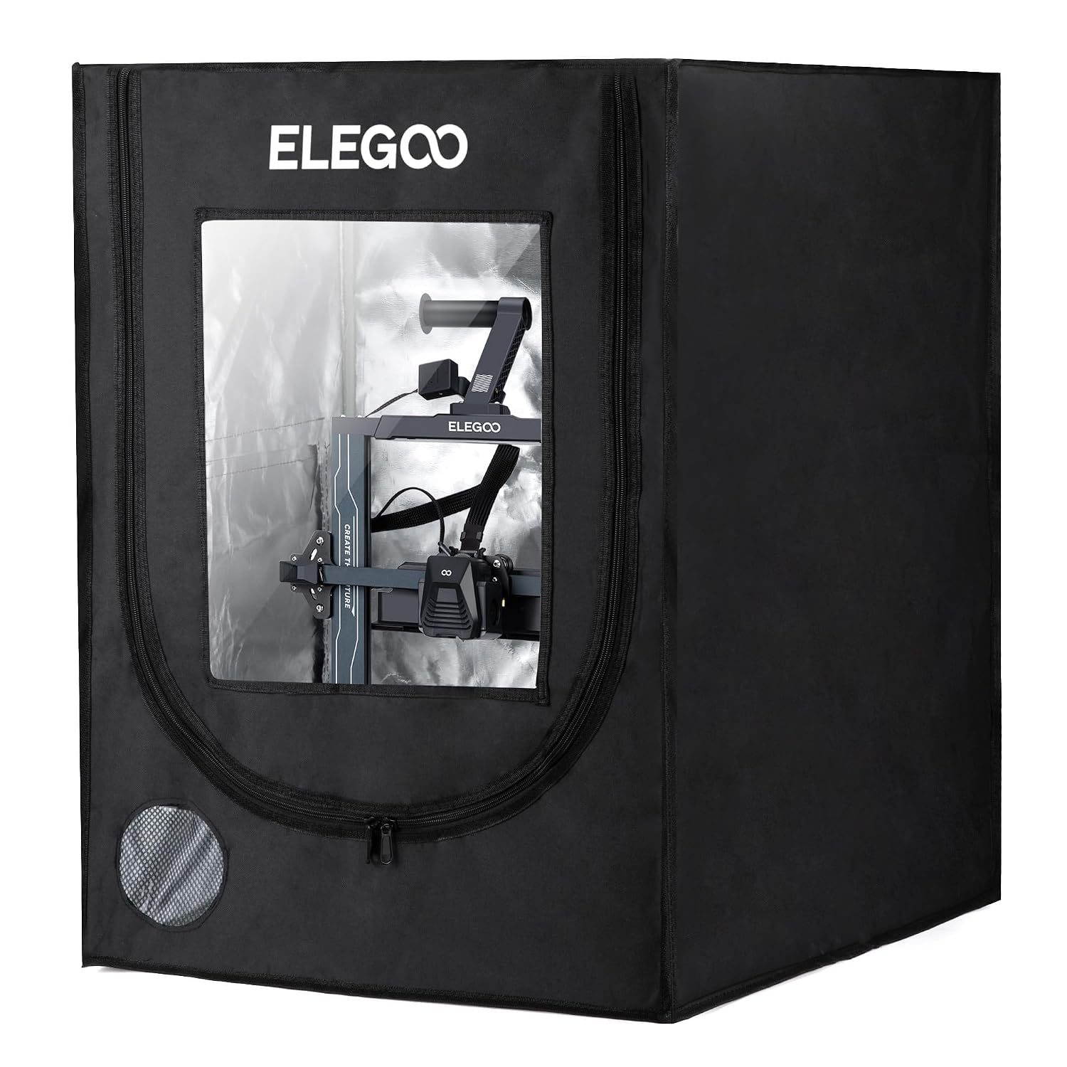ELEGOO 3D Printer Enclosure, Fireproof & Dustproof 3D Printer Cover | Constant Temperature Tent for Neptune 3