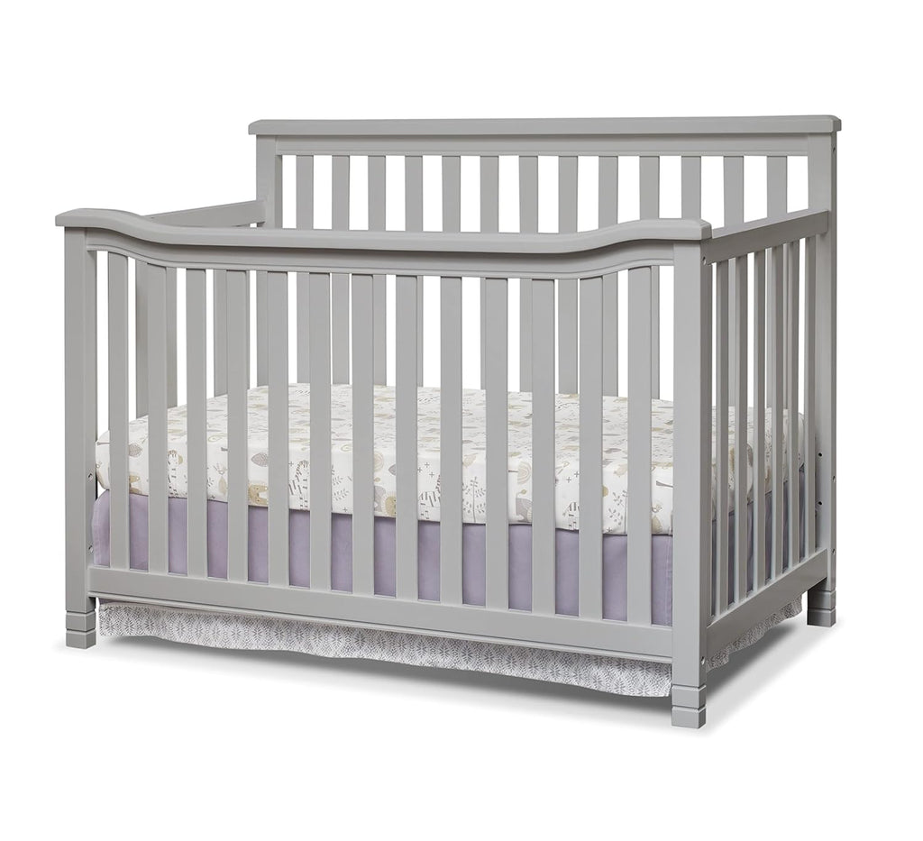 Palisades 3-Piece Nursery Set with 4-in-1 Convertible Crib, 4-Drawer Dresser, Changing Table with Hamper, Baby