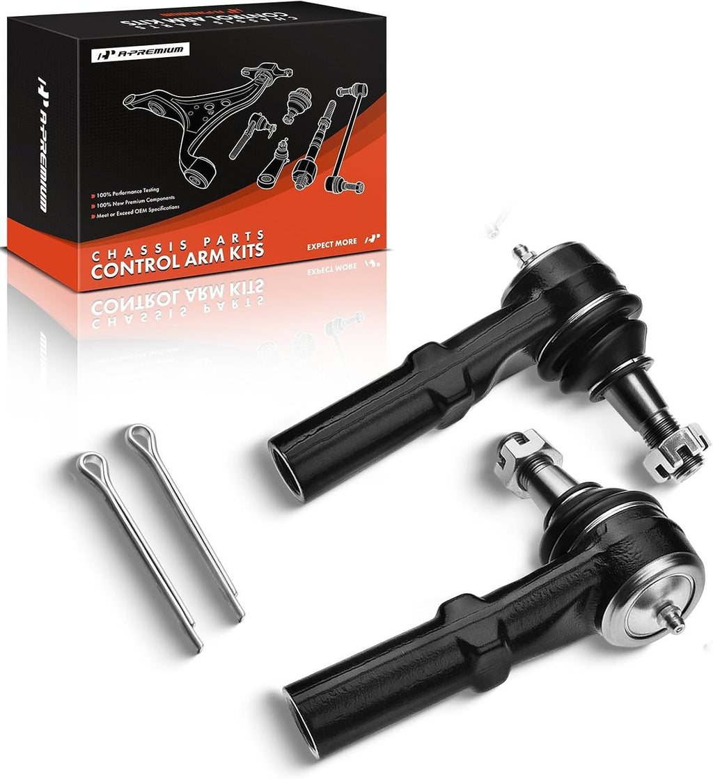 A-Premium Front Outer Tie Rod End, Compatible with Dodge