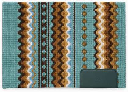Western Show Saddle Pad/Blanket for Horses - Handmade Wool Saddle Blanket with New Zealand Design,Thick,Durable &
