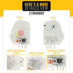 Refrigerator Defrost Timer for Kenmore 253.68801790