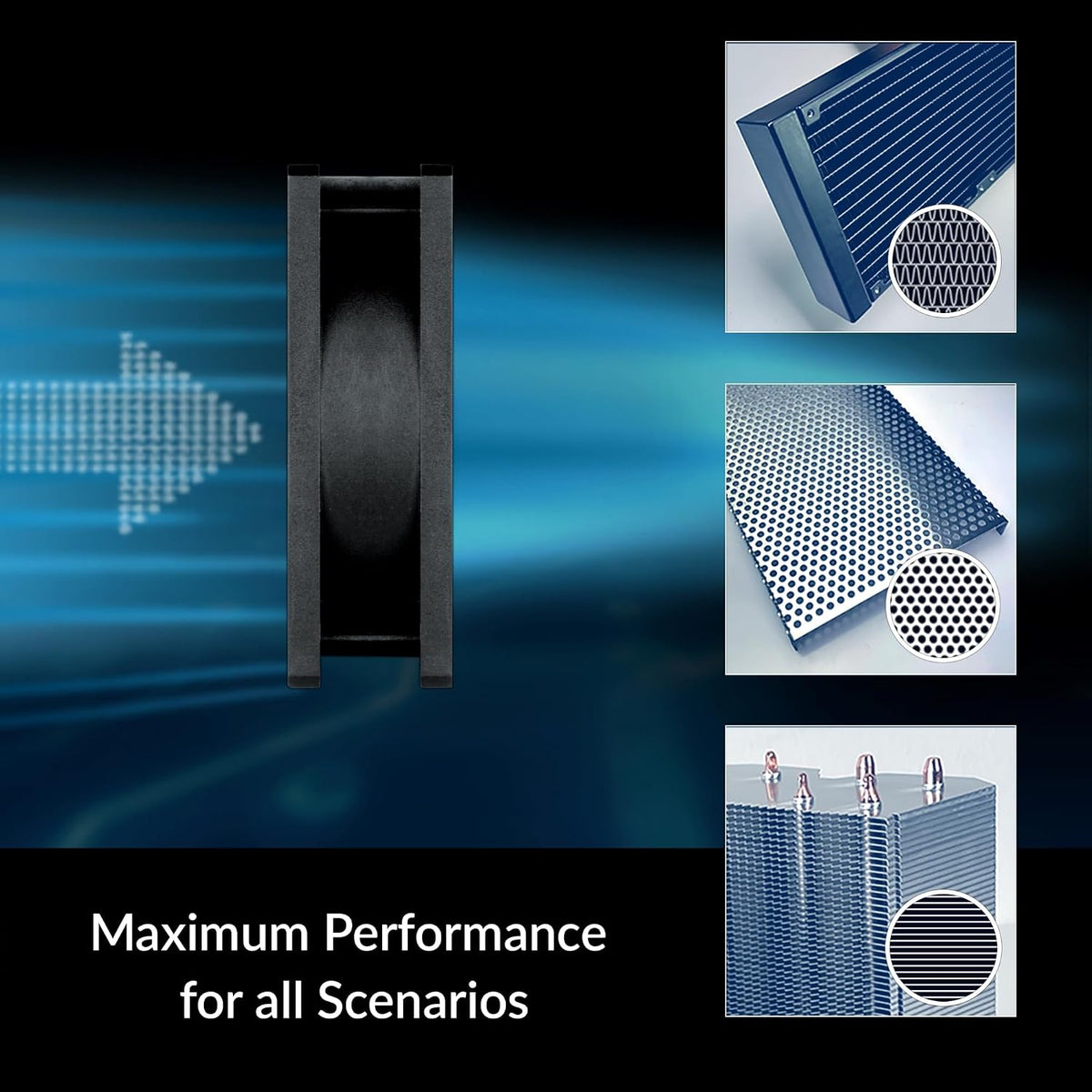 ARCTIC P8 Max - PC Fan, High-Performance 80 mm Case Fan, PWM-Controlled