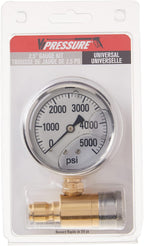 NorthStar Pressure Washer Pressure Gauge - 5000 PSI, 3/8in. Fitting
