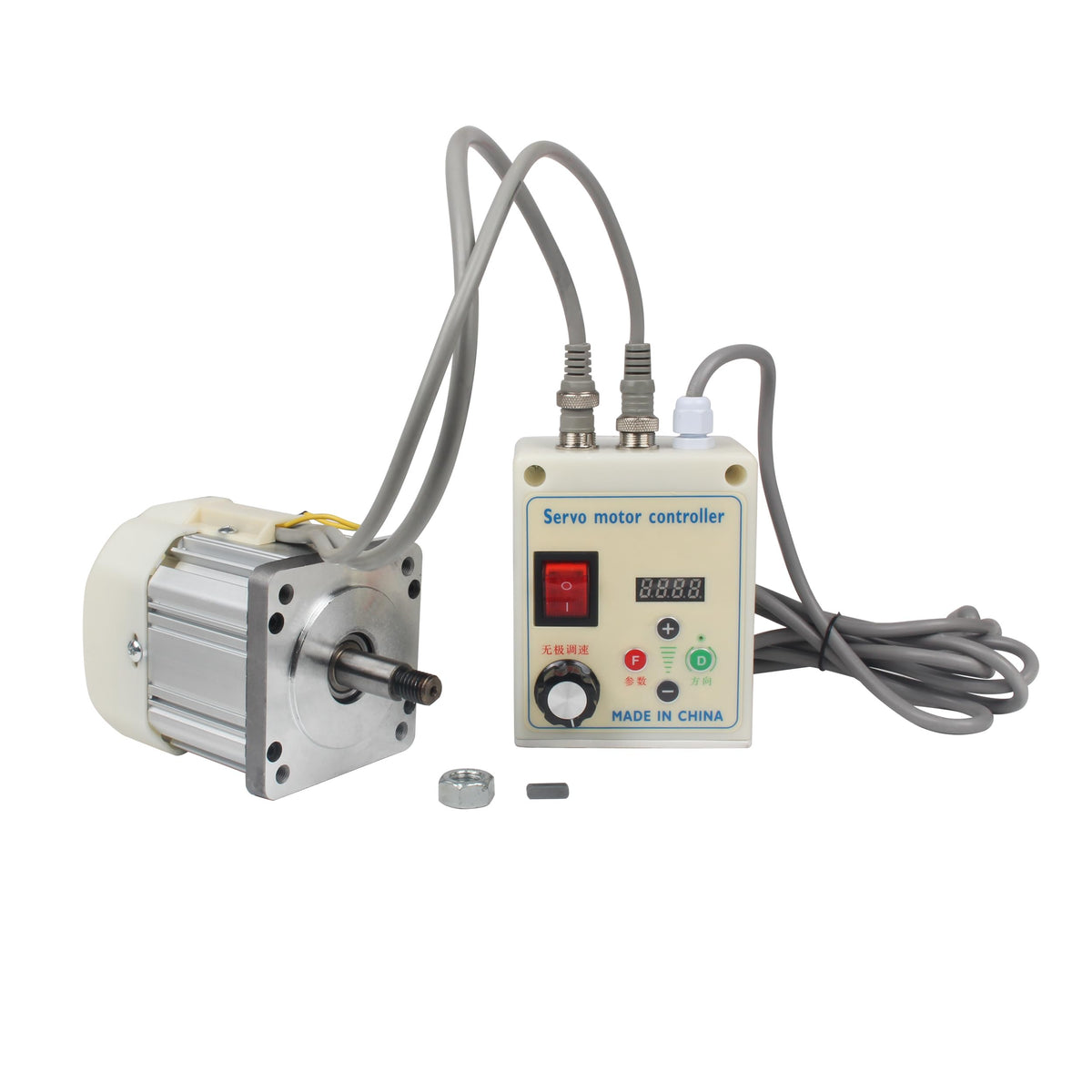 XUNKUANER AC110V 750W Brushless Servo Motor W/Speed Controller kit