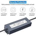 24V DC LED Driver Waterproof IP67 Power Supply 300W 12.5A