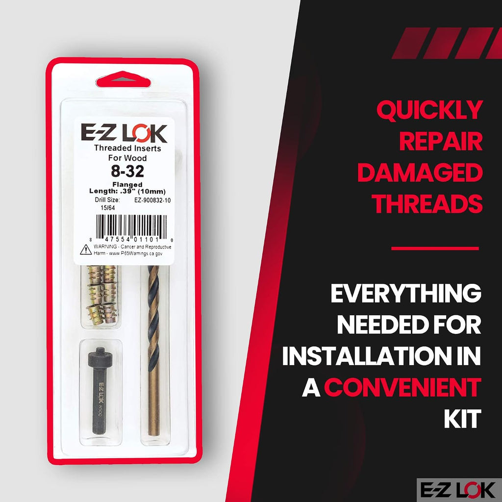 E-Z LOK Thread Repair Kit, 8-32