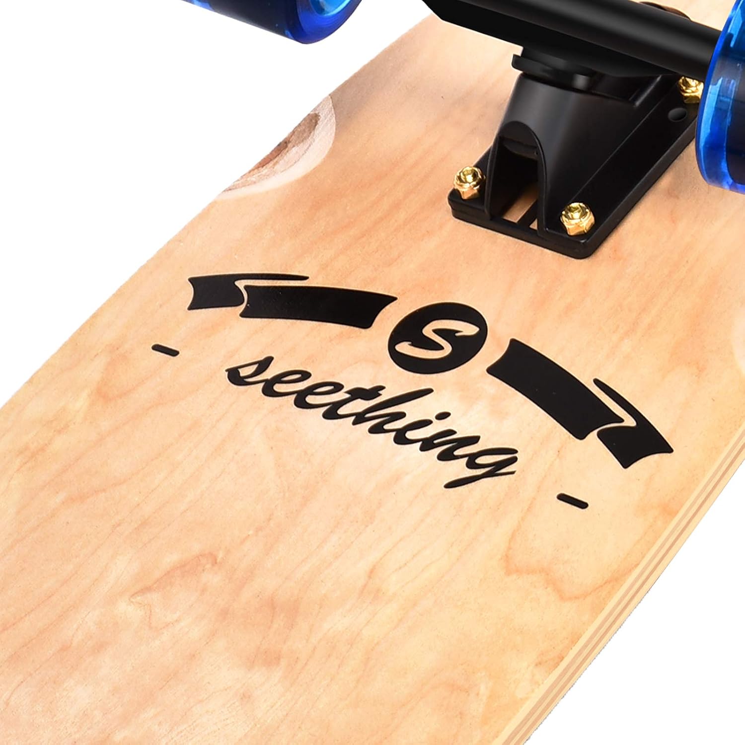 42 Inch Longboard Skateboard Complete Cruiser Pintail,The Original Artisan Maple Skateboard Cruiser Pintail for