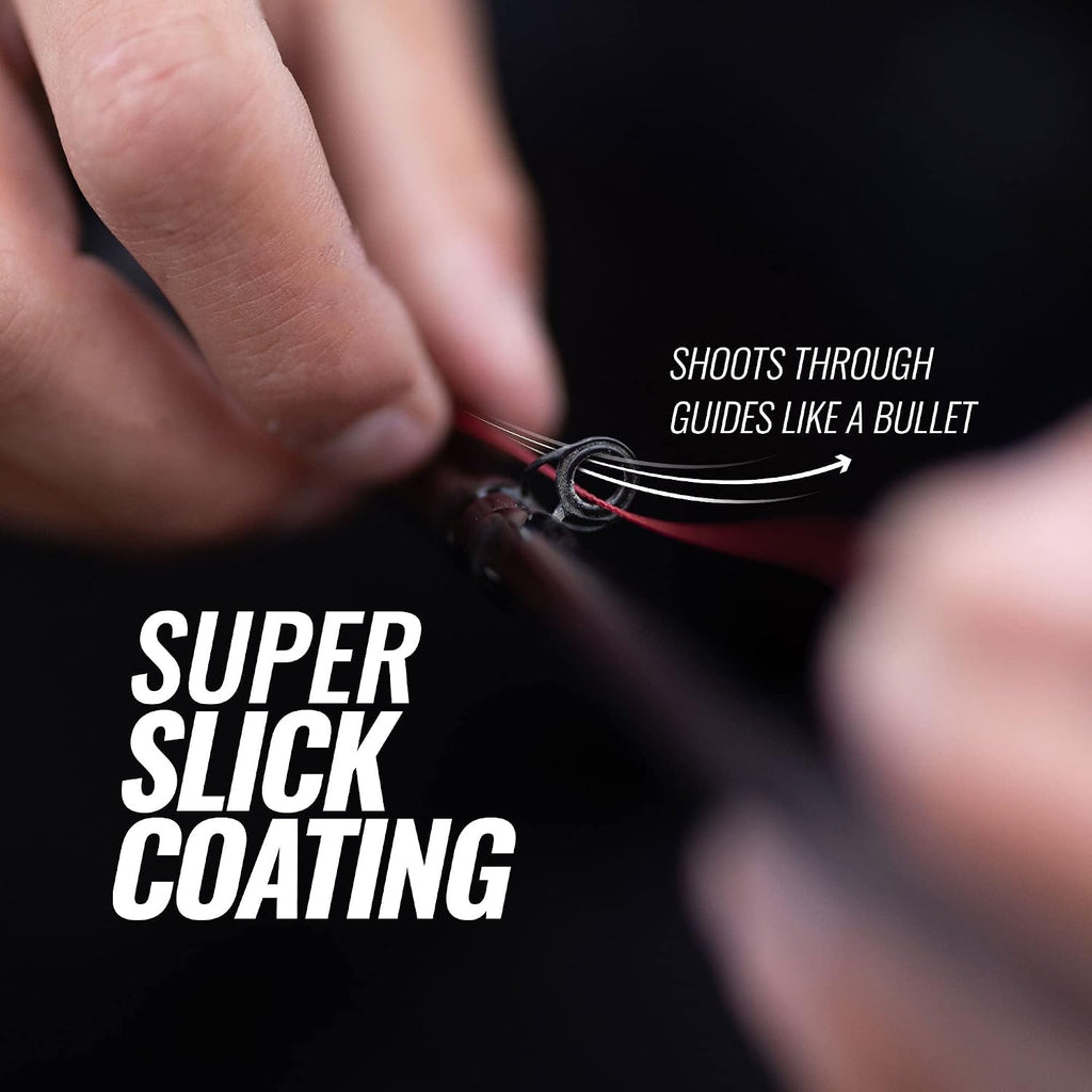 Braided Fishing Line -Super Strong - Abrasion Resistant - No Stretch -Blue Camo, Moss Camo, White, Green, Pink, Blue