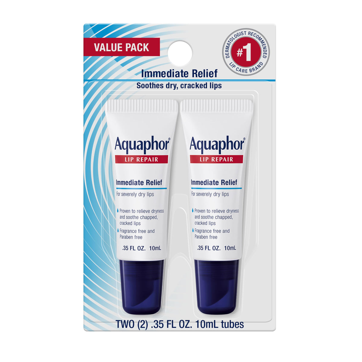 Lip Repair Ointment, Value Pack, 2 x 0.35 FL OZ