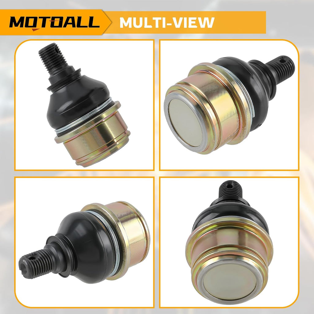 MOTOALL Upper/Lower Ball Joint kit Compatible for Honda TRX 420/450 /