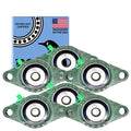PGN UCFL201-8 (6 Pack) 2-Bolt Flange Bearing 1/2" Bore