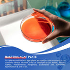 Nutrient Agar Petri Dishes Plates & Cotton Swabs Science Kit 10 PCS