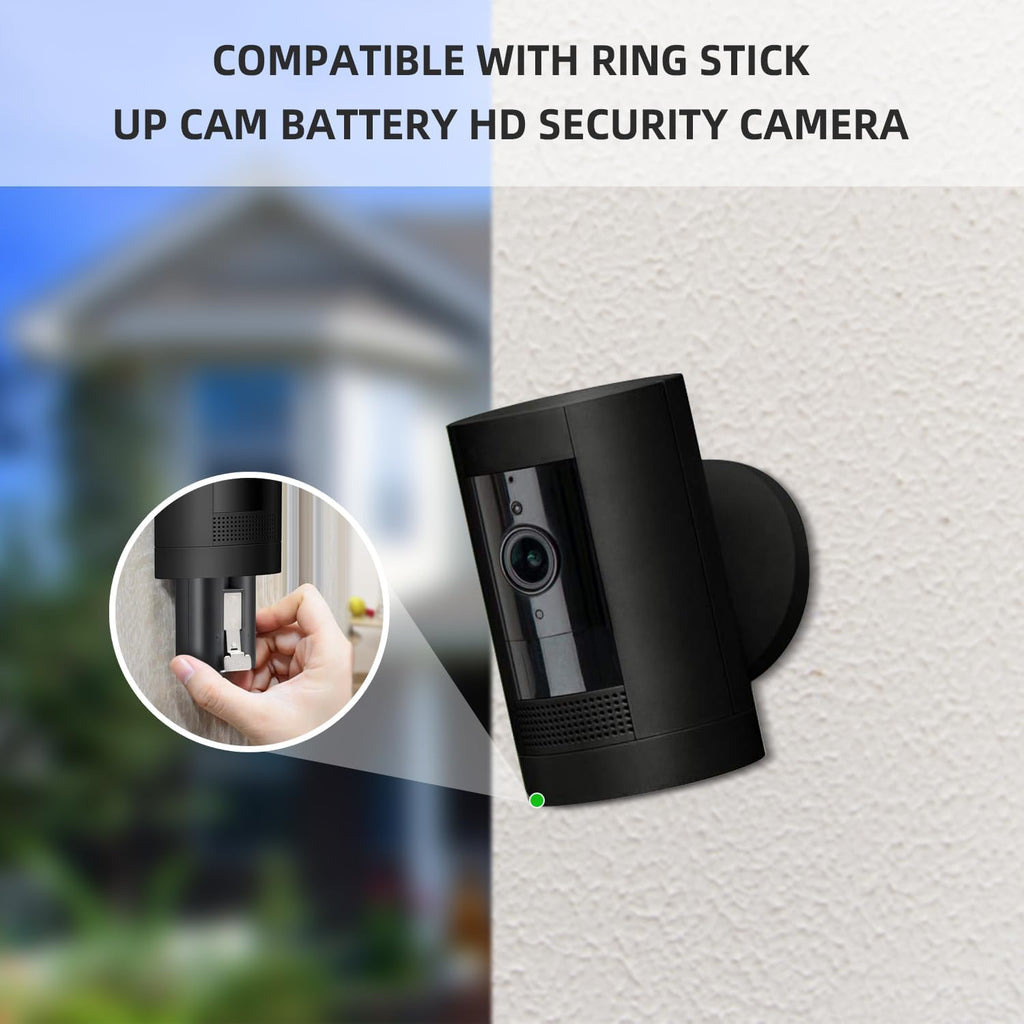 1 Pack V4 6040mAh Battery Replacement for Ring Video Doorbell 2/3/4