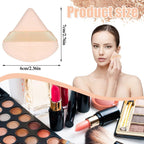 6 Pcs Powder Puffs, Triangle Makeup Sponge Makeup Tool