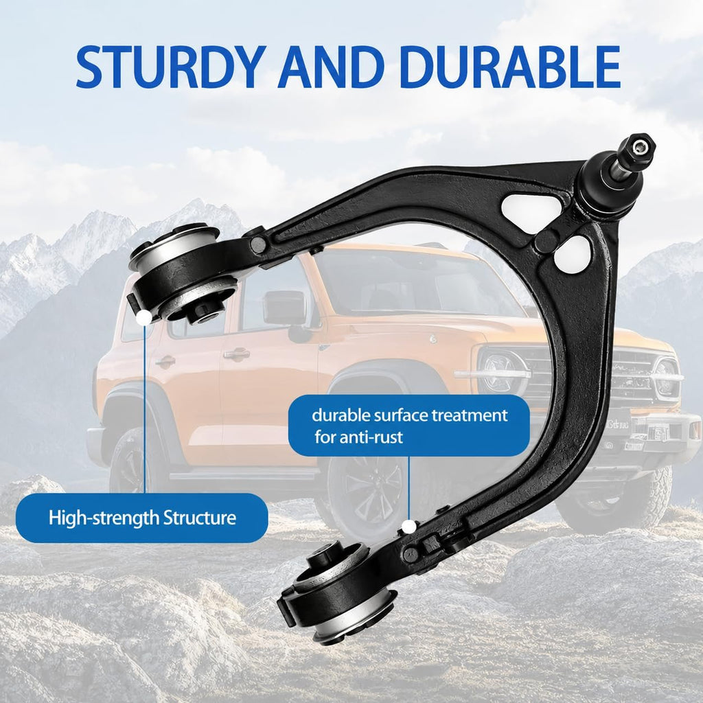 Front Upper Control Arm Compatible with 2005-2020 Chrysler 300, 2008-2020 Dodge Challenger, 2006-2020 Dodge Charger, 2005-2008 Dodge Magnum K620177 K620178 2PCS - RWD Only