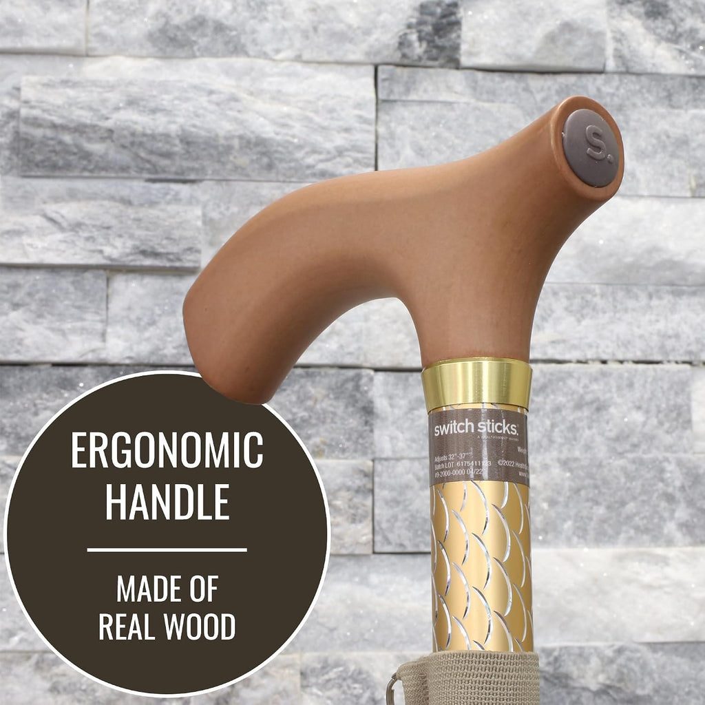 Folding Walking Cane For Women & Men