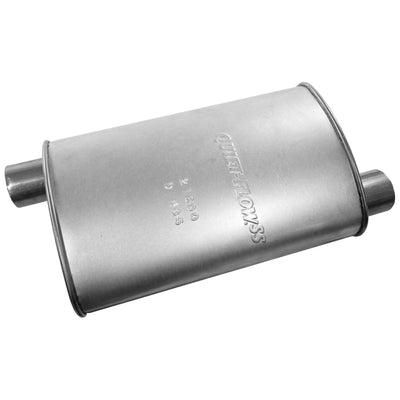 DRiV Walker Exhaust Muffler - 21690 - Stainless Steel with Spun-Locked Heads - Easy Bolt-On Installation - No Welding
