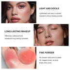 12 Colors Blush Palette,Highlighter Blush Powder Makeup,Long-Wearing,Smudge Proof,Natural-Looking,Blendable