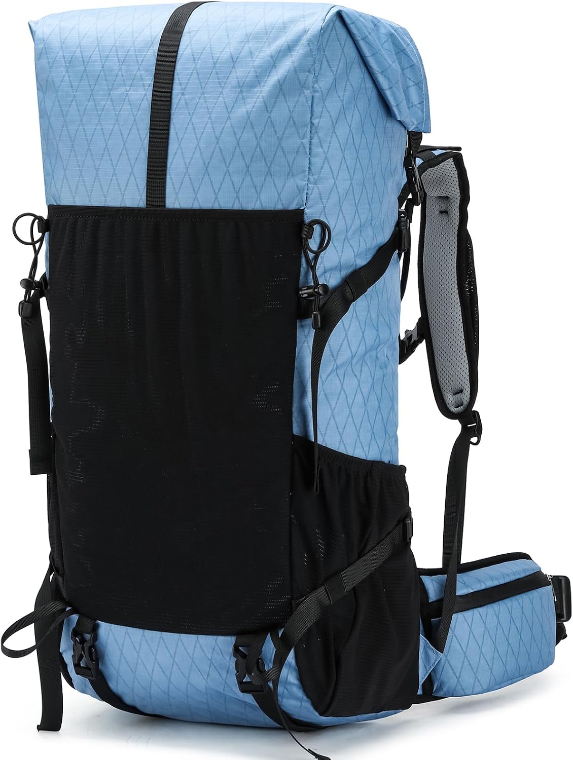 Hiking Backpack,40L to 50L Extra Large Capacity Hiking Bag,Internal Frame Camping Backpack,Upgraded X-PAC Lightweight