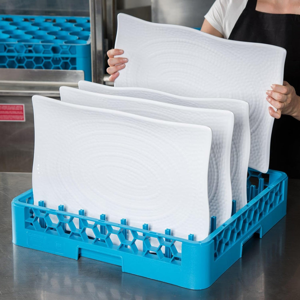 RTP14 OptiClean All-Purpose Blue Tall Peg Plate/Tray Rack