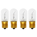 4-Pack Replacement Light Bulb for Amana YAMV1160VAW2 Microwave