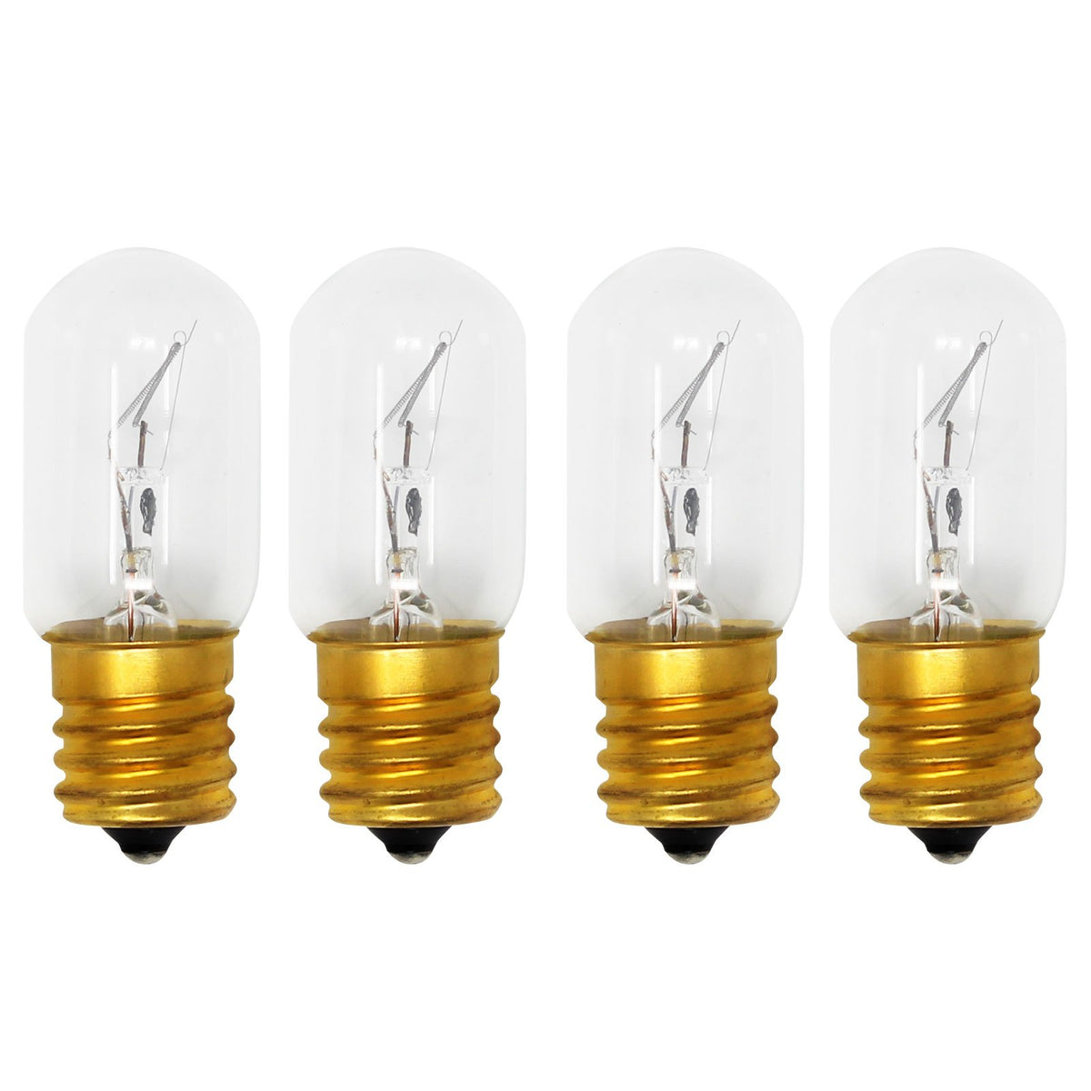 4-Pack Replacement Light Bulb for Amana YAMV1160VAW2 Microwave