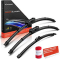22"/22"/12" Windshield Wiper Blades Compatible with Land Rover Defender 110, Defender 130, Defender 90 - Front Rear