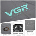 Waterproof Professional Barber Cape with Adjustable Neckline | adjustable closure; elastic neckline; nylon material