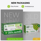 Disposable Vinyl Gloves, Food Safe