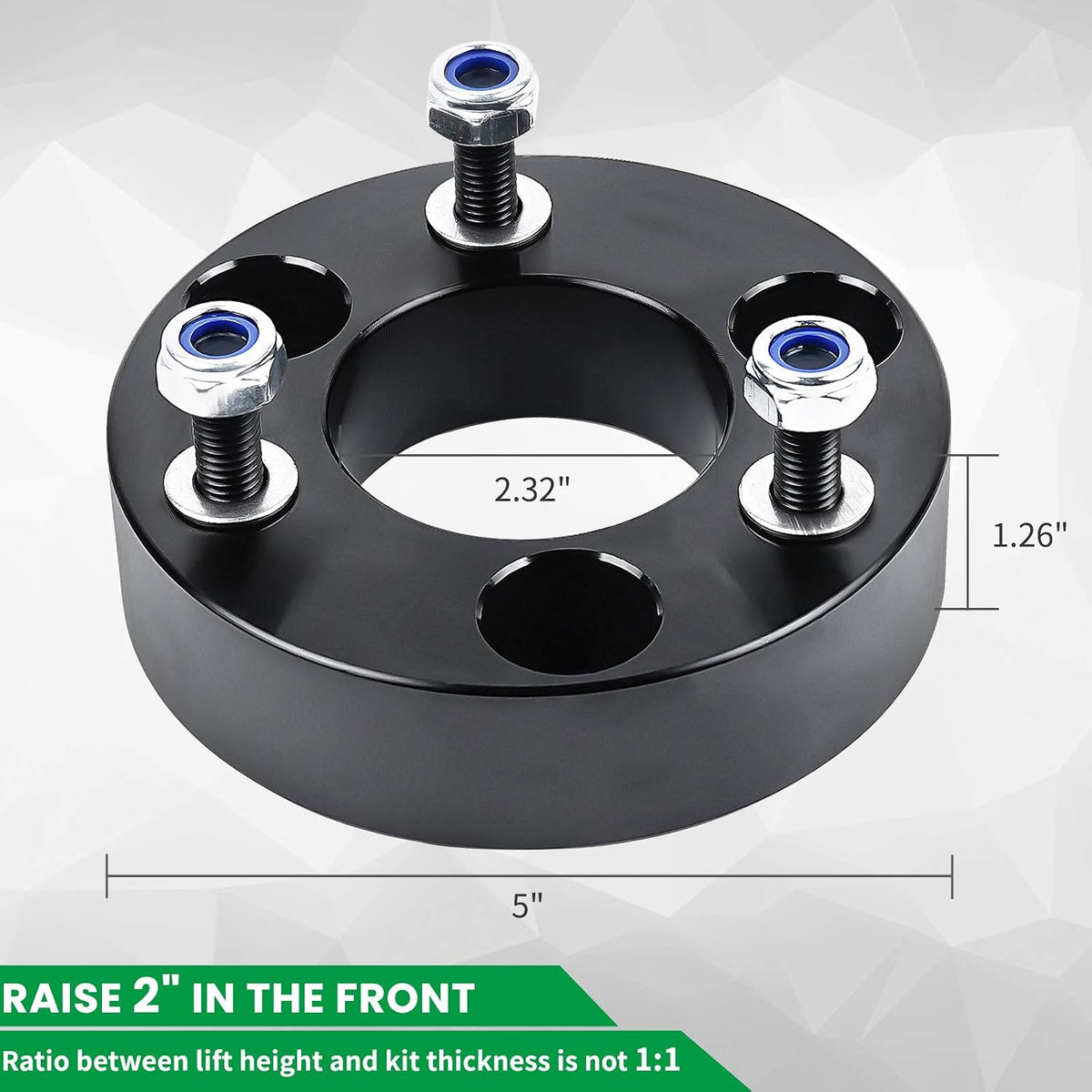 AUTOPTIM 2 Inch Front Leveling Lift Kit - Replacement for Nissan