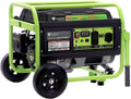 5250 Watt Dual Fuel Portable Generator, Gas & Propane, Manual Start, CO Protection System, Home Backup Power, RV Ready