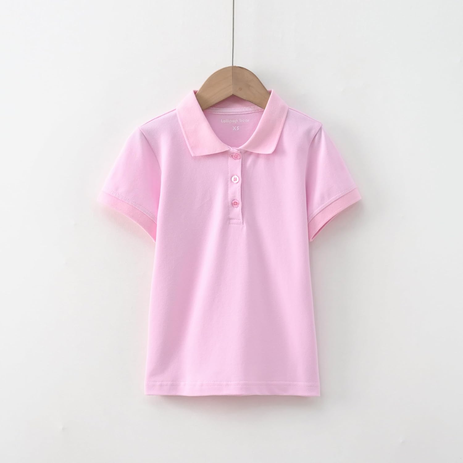 Girls Polo Shirt Short Sleeve Shirt for School Uniform Polo Shirts