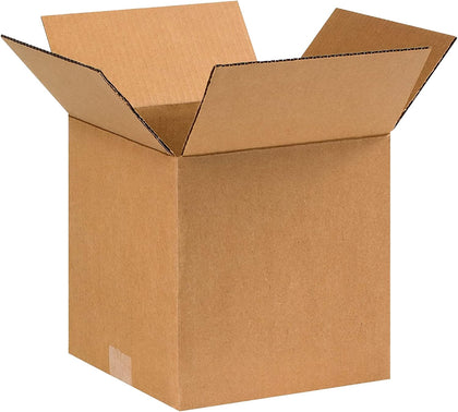 9x9x9 Corrugated Boxes, Small, 9L x 9W x 9H, Pack of 25 | Shipping, Packaging, Moving, Storage Box for Home or
