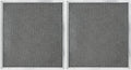 2-PACK RHF1012 Aluminum Range Hood Filter 10-7/16 X 11-7/16 X 3/8