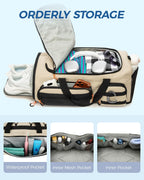45L Gym Bag for Men, 3-In-1 Duffle Bag Backpack for Travel