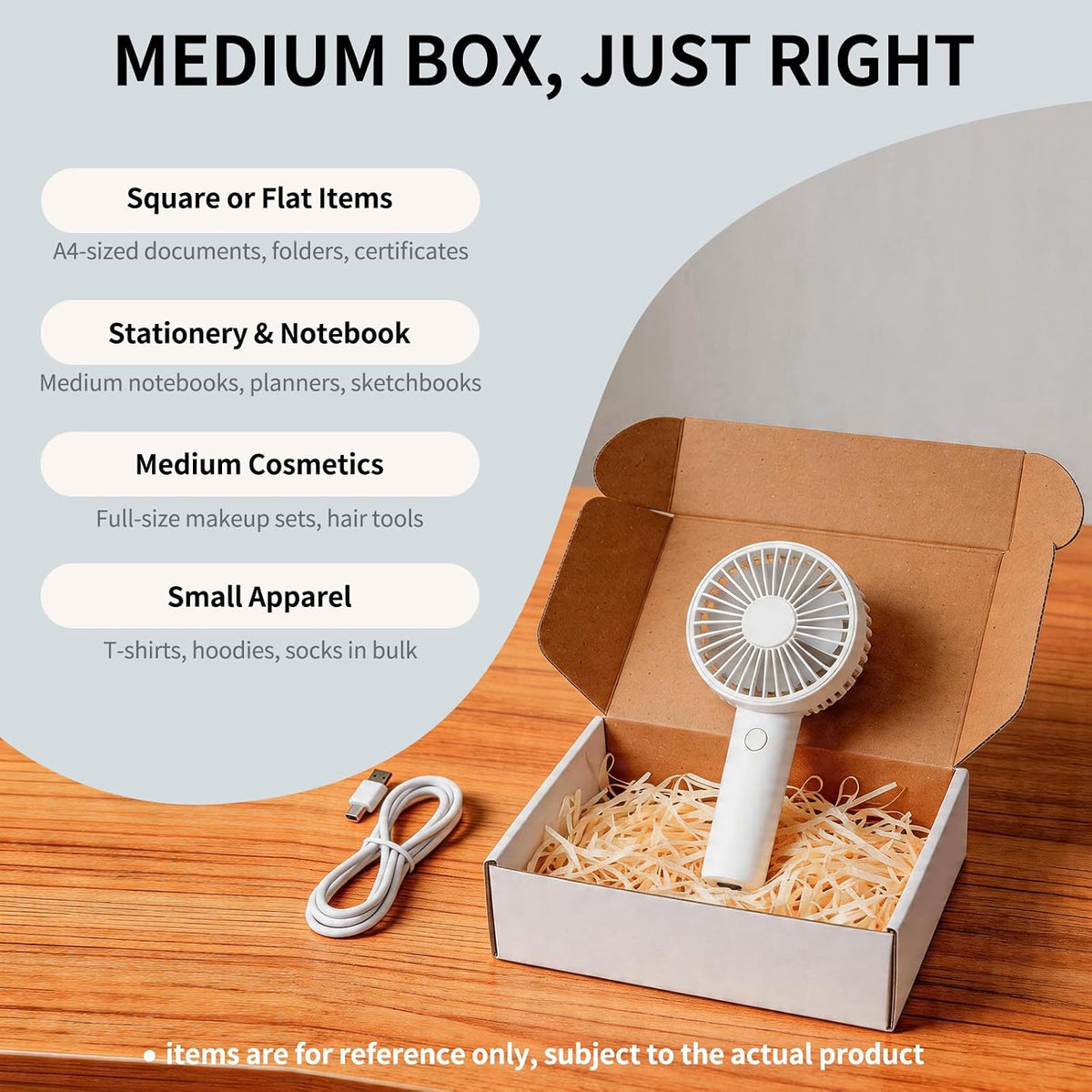 10" x 7" x 3" White Corrugated Cardboard Shipping Boxes Set of 25