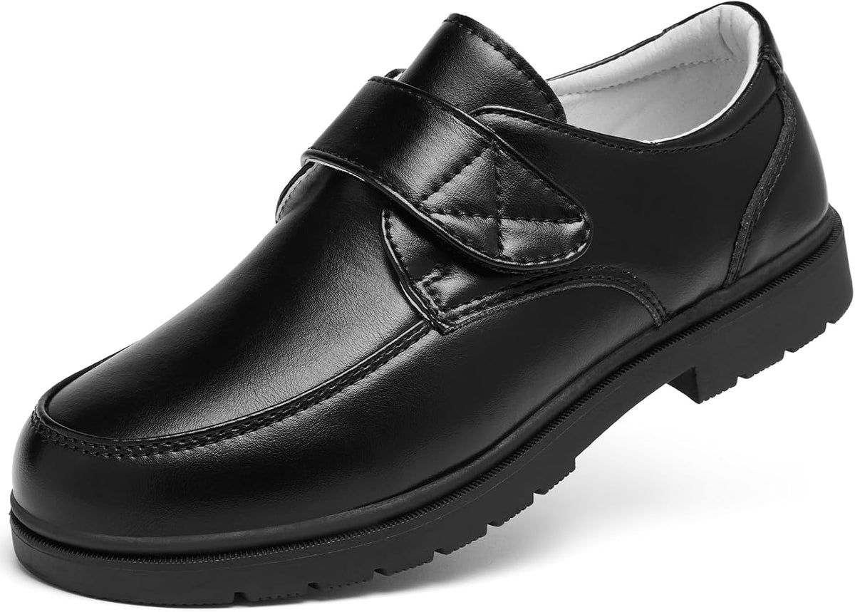 Boy's Oxford Dress Shoes School Uniform Shoes Black