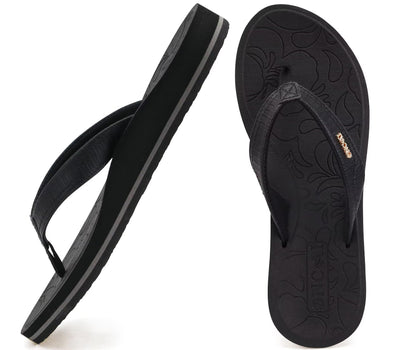 Women's Flip Flops Comfortable Summer Beach Thong Sandals for Women 2025 with Cushion Walking Arch Support Yoga Mat