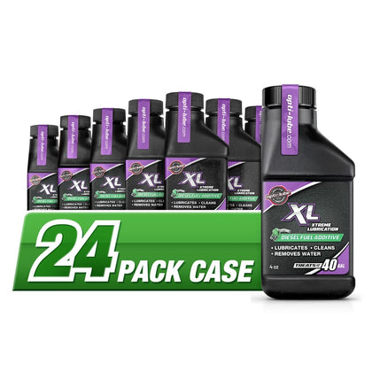 XL Xtreme Lubricant Diesel Fuel Additive, 4 oz Bottles, 24-Pack