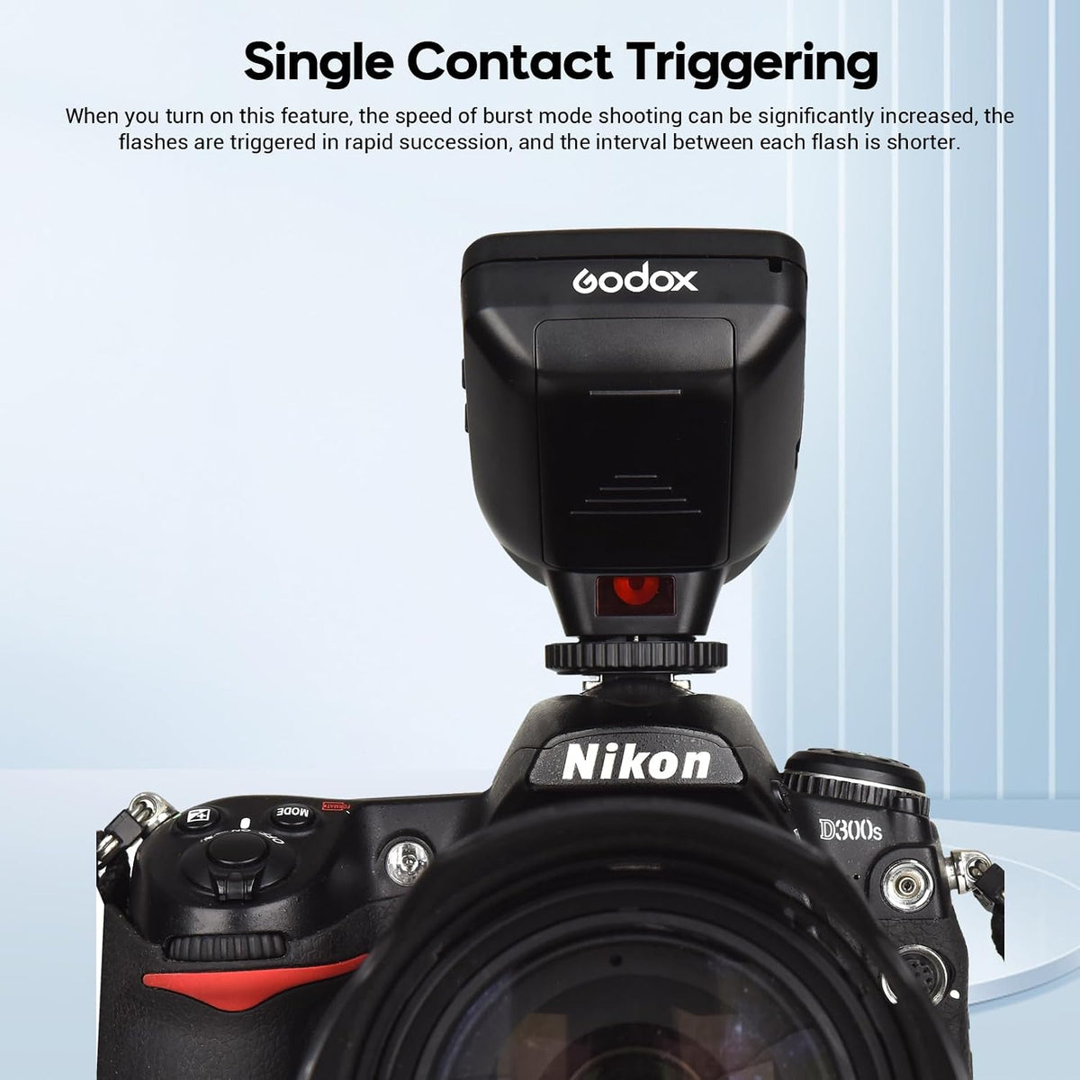 XPro-N TTL Wireless Flash Trigger for Nikon, 2.4G Godox Nikon Trigger