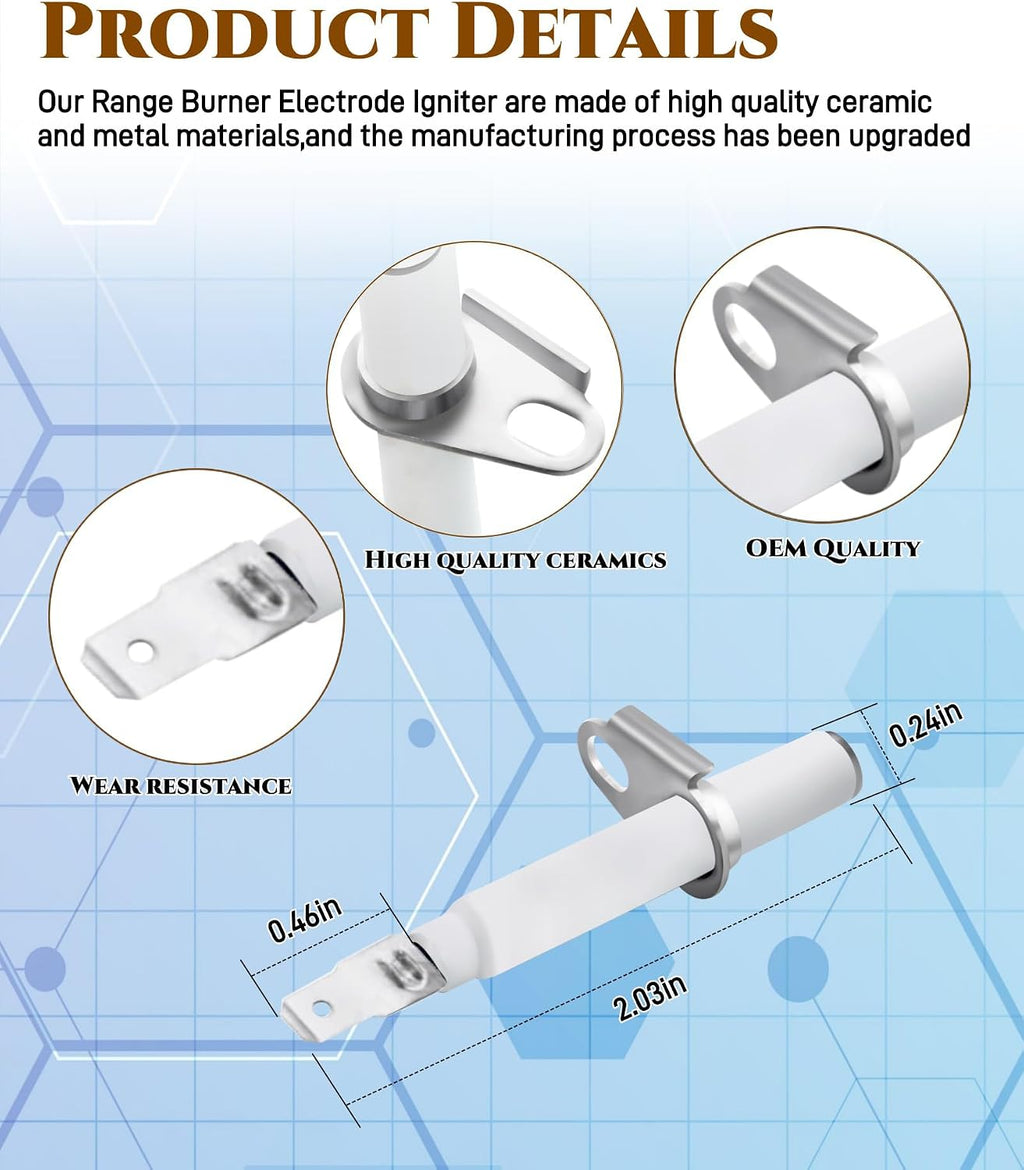5 Pcs 00631633 Range Surface Burner Ignitor Replacement Parts