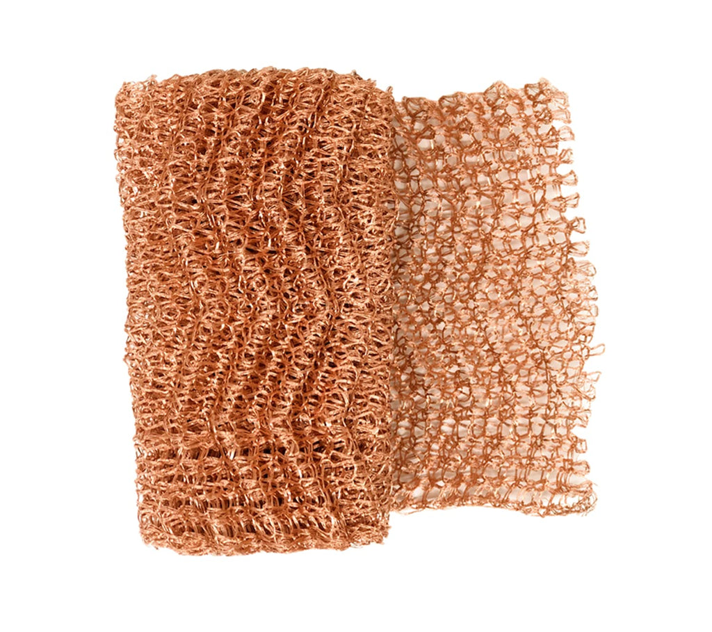 Copper Mesh,Pure Copper Wire Mesh, Hole and Gap Filler | Sturdy and Durable, Suitable for Gardens and Houses, Size