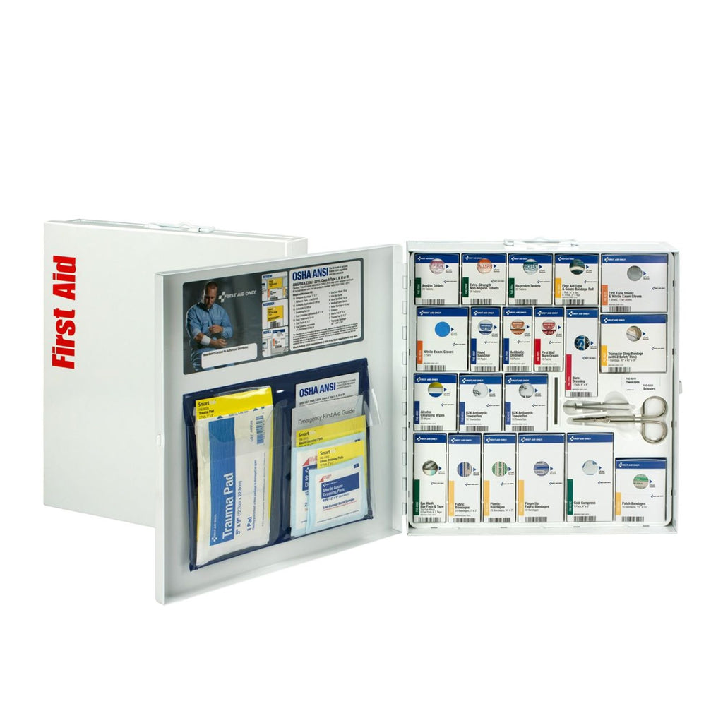 SmartCompliance 50-Person ANSI Class A+ First Aid Cabinet