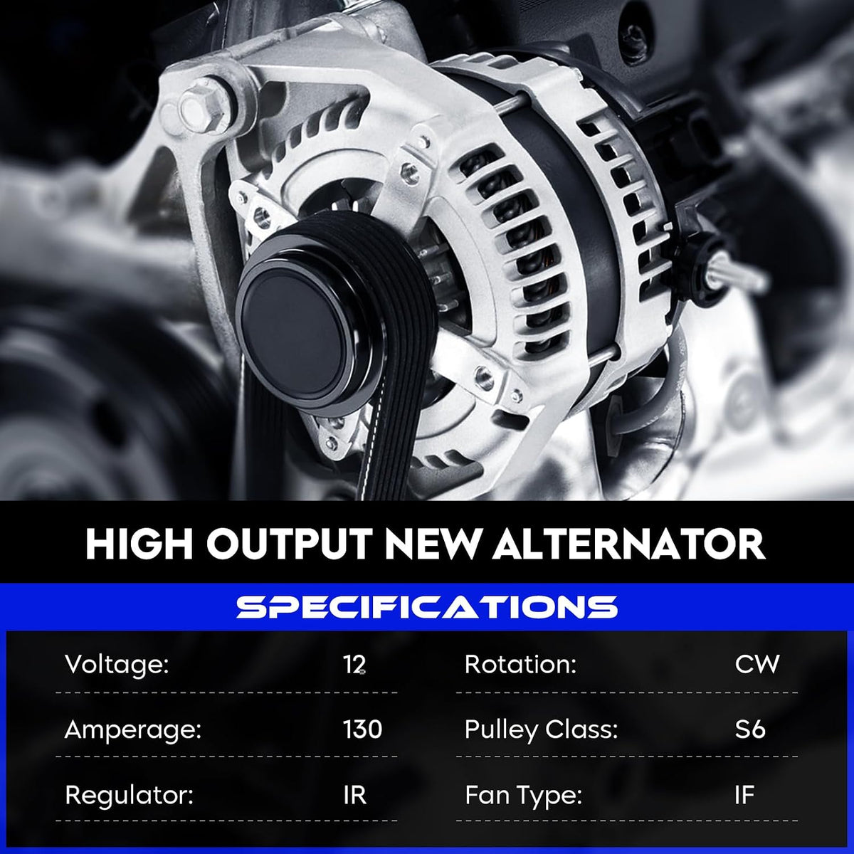 New Alternator 4.7L for Toyota Sequoia & Tundra & 4Runner 2003-2009