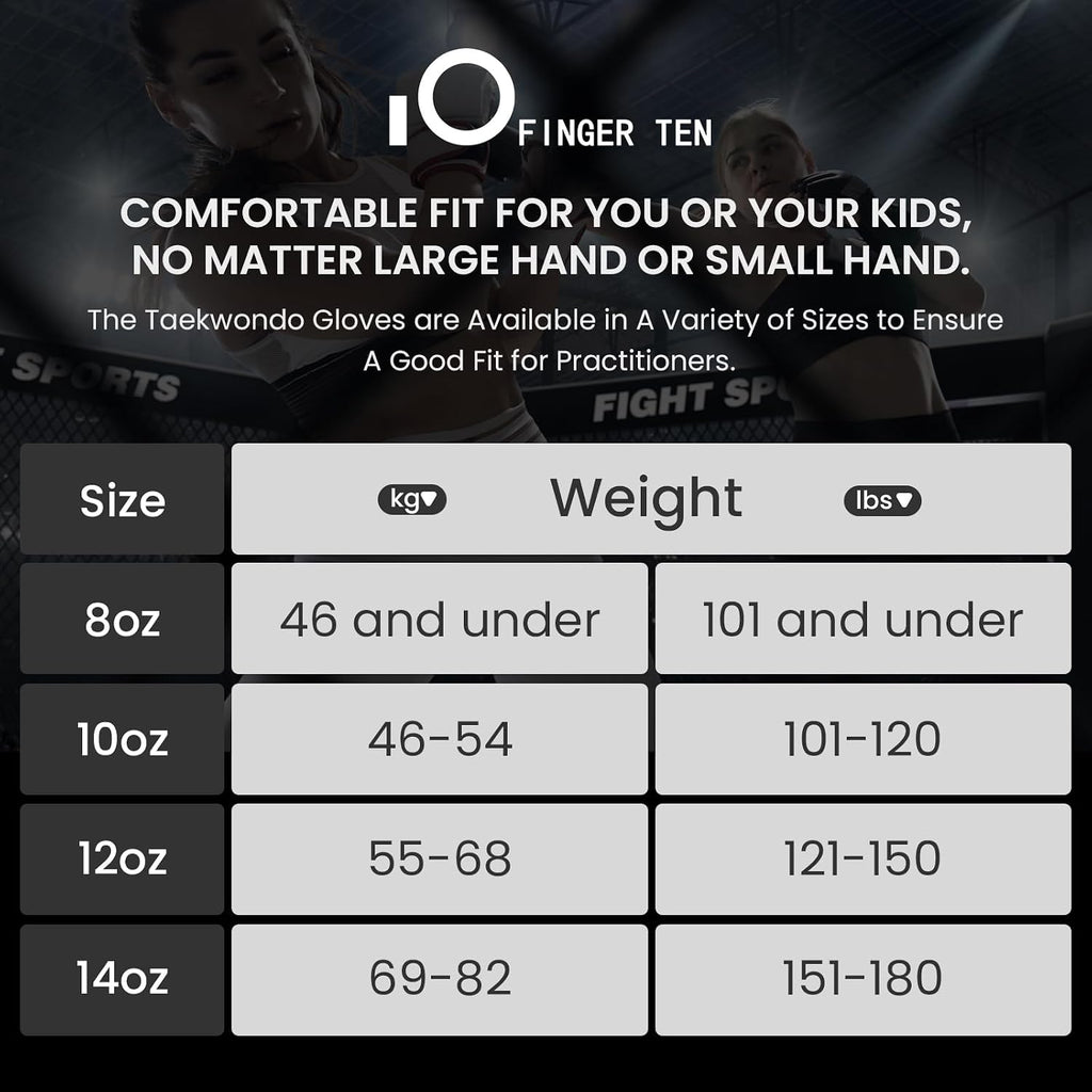 Boxing Gloves Women Punching Sparring Kickboxing MMA Training Heavy Bag Glove Black Leather 8 10 12 14 16 oz for Womens